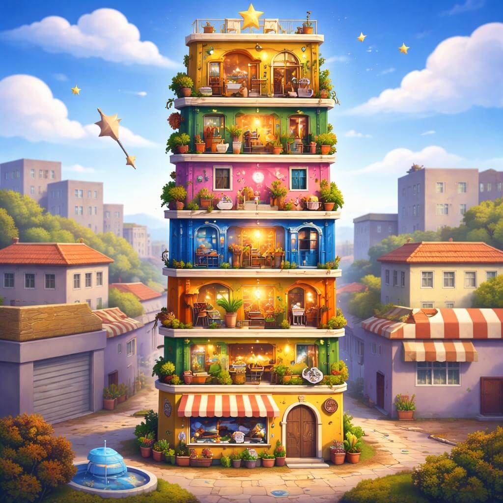 Interface do jogo mostrando construção de torre